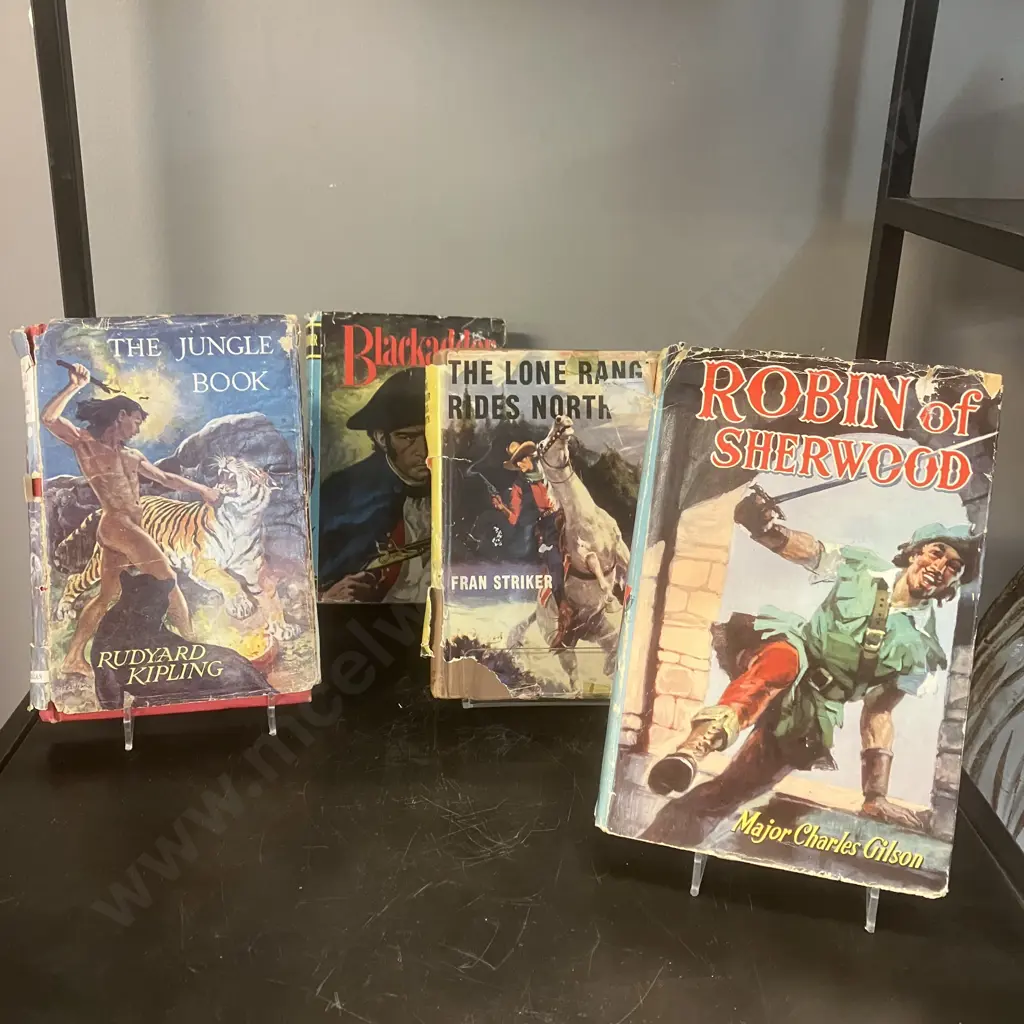 The Lone Ranger Rides North by Fran Striker, 1946 Hardcover With Dust Jacket, Blackadder John Keir Cross 1961 Image 1++