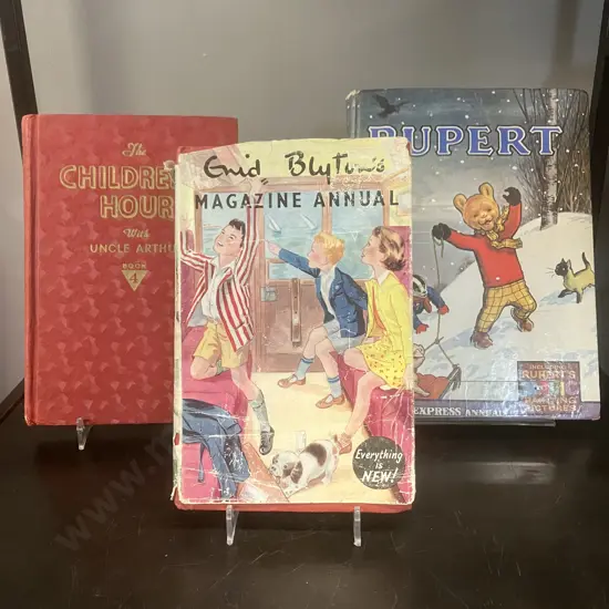 Enid Blyton's MAGAZINE ANNUAL #3 1956 First Edition Hardcover With Dust Jacket