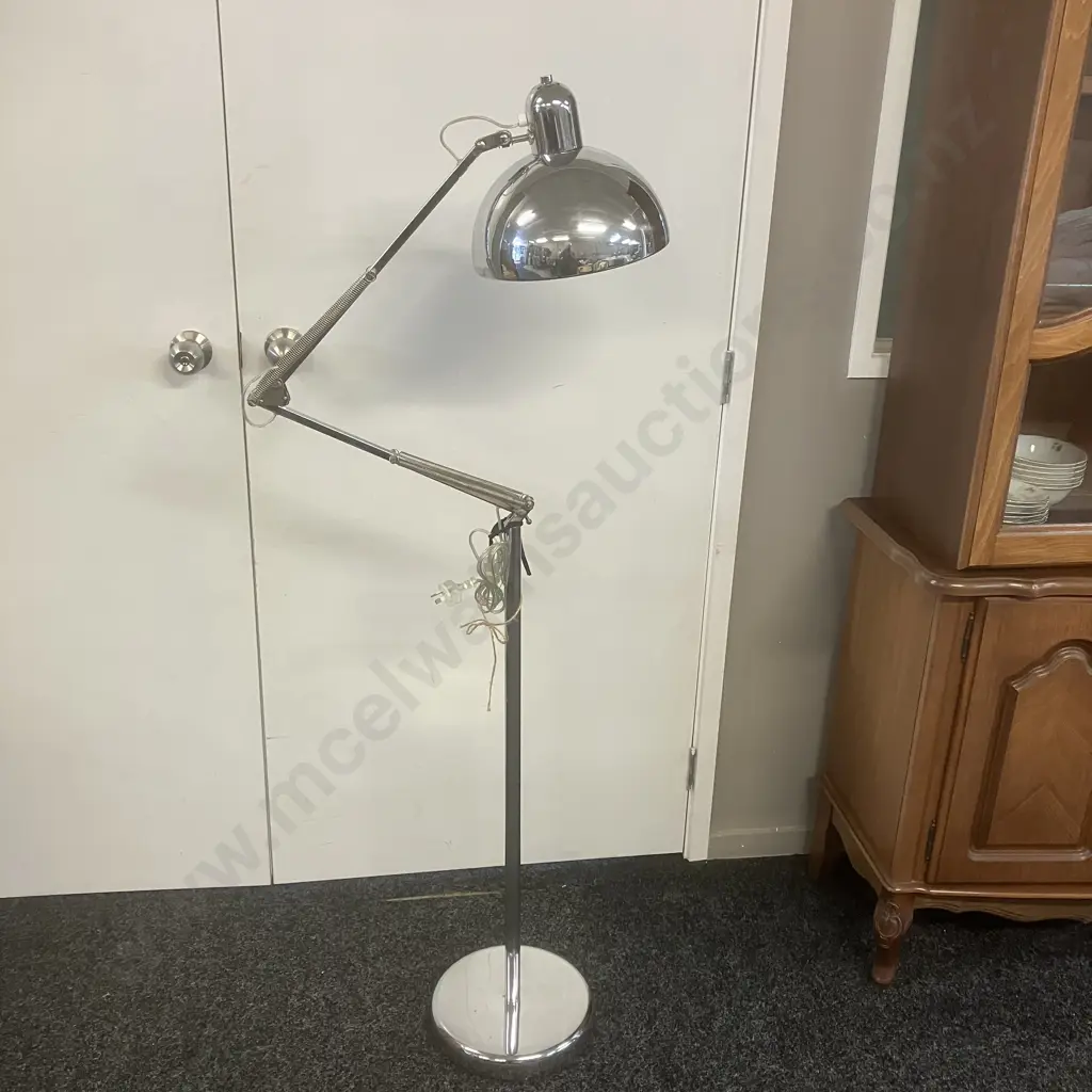 Stylux Bianca Spring Balanced Floor Lamp. H150cm Approx Image 1++