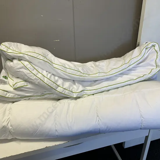 King Size Green First Hypoallergic Mattress Topper