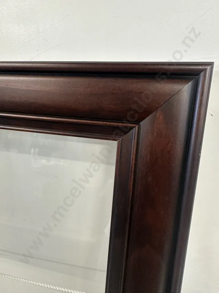 Western Australian Jarrah Wooden Frame With Glass. 66 x 76cm Image 1++