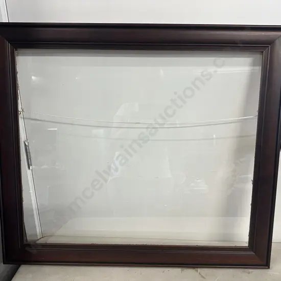 Western Australian Jarrah Wooden Frame With Glass. 66 x 76cm