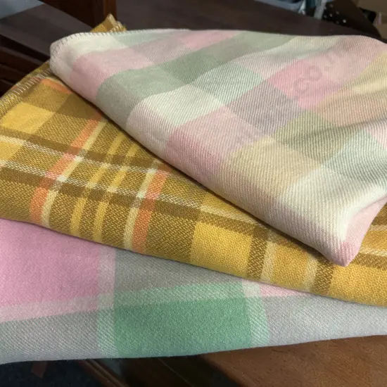 Assorted Vintage Woollen Blankets