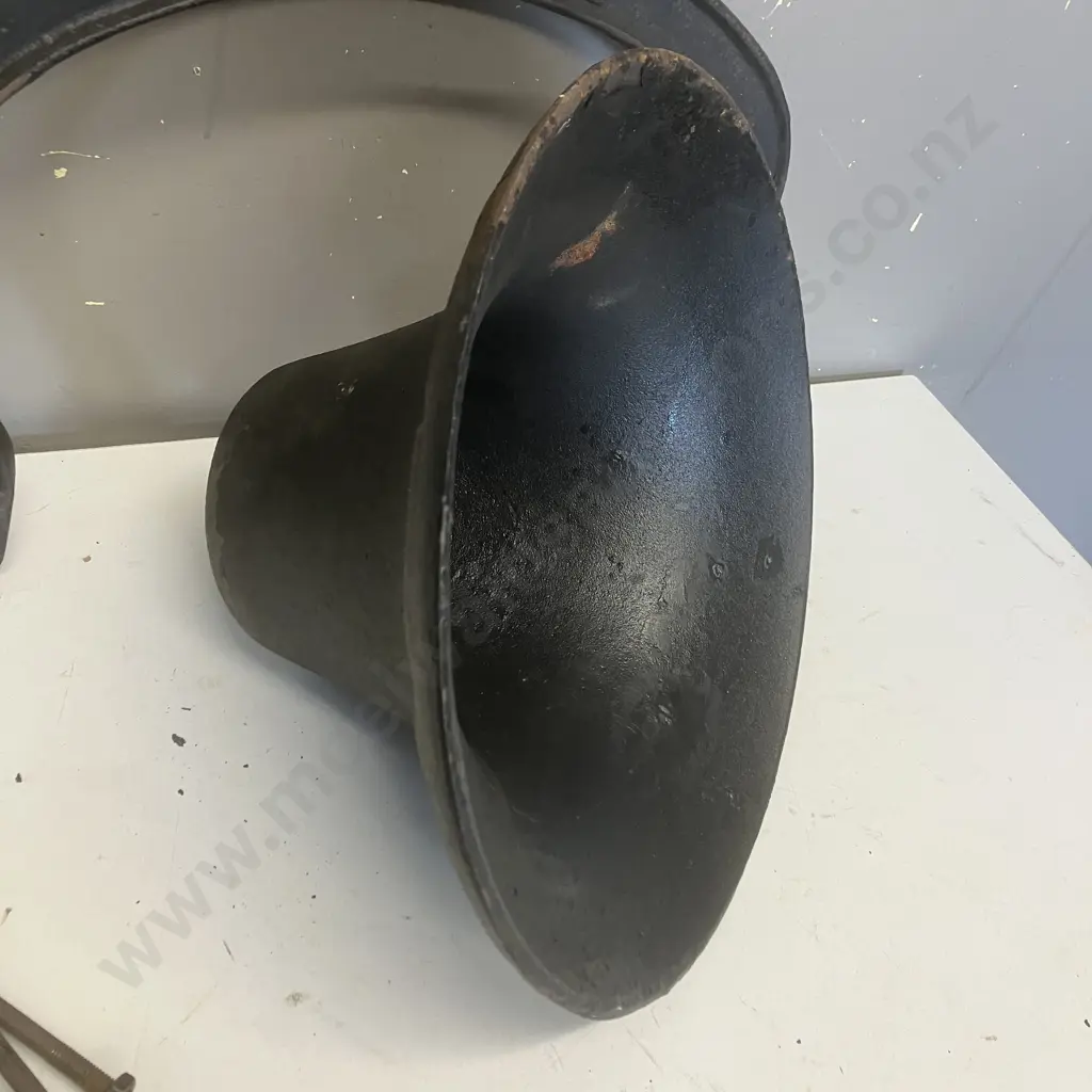 Vintage Independence 1776 Cast Iron Bell With Mounting Cradle and Rocking Arm - Bell Diameter 35cm Image 1++