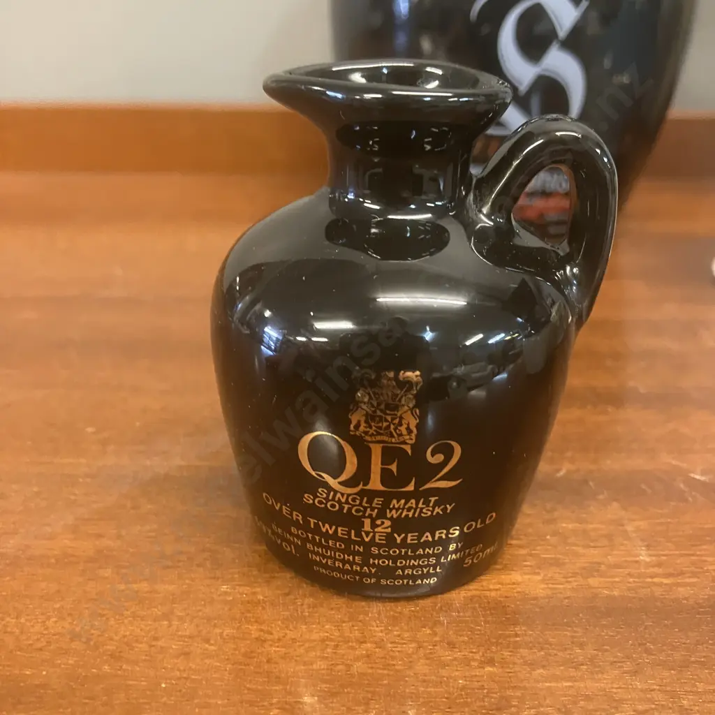 Springbank, Churtons, QE2, Ballantines Etc Whisky Jugs Image 1++