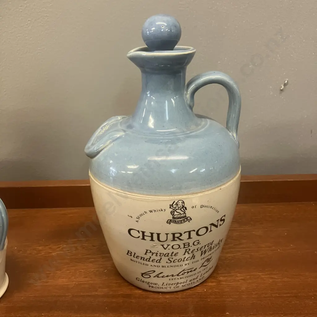Springbank, Churtons, QE2, Ballantines Etc Whisky Jugs Image 1++