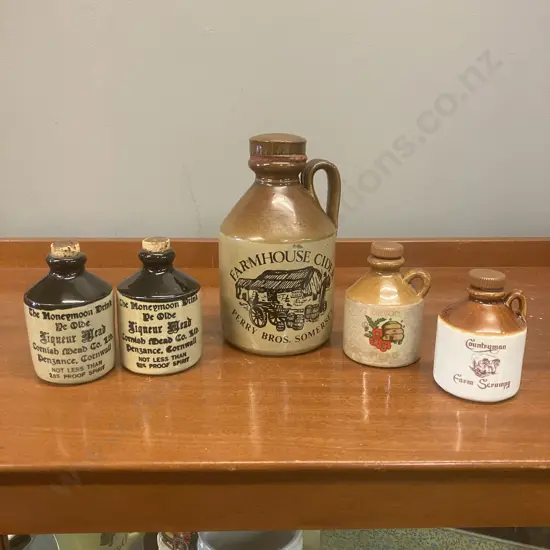 Cider & Mead Jugs x 5