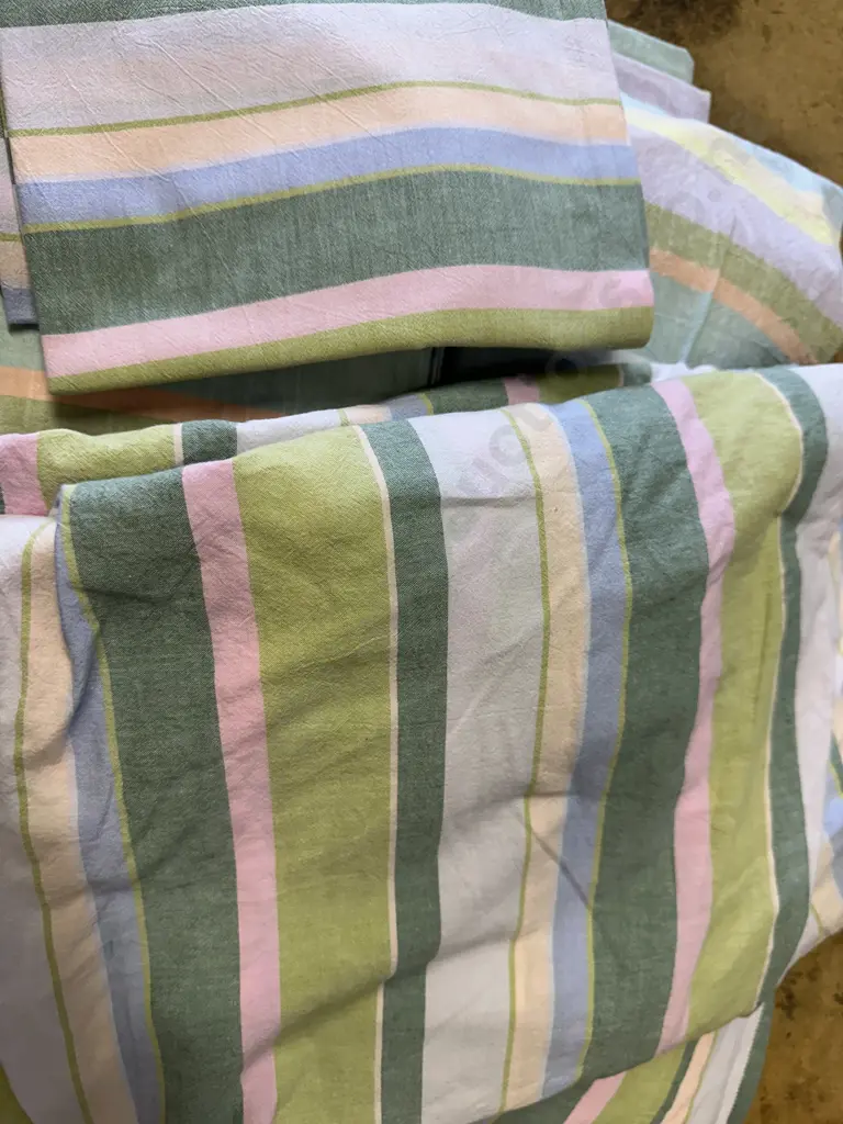 Adairs Striped Sheet Sets Including Queen & King Size Image 1++