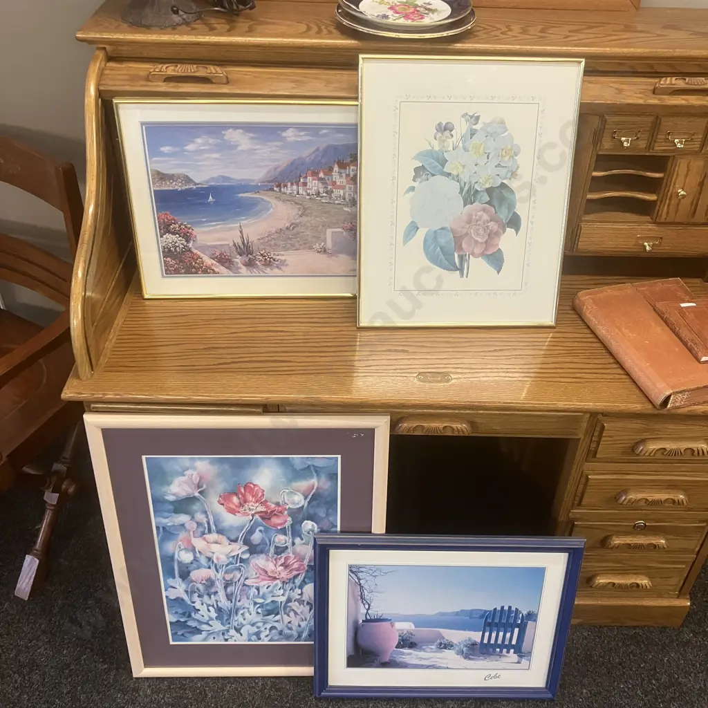 Four Framed Prints Image 1++