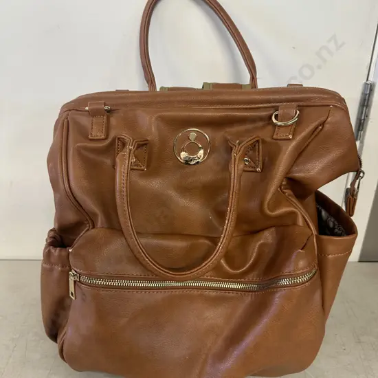 Isoki Vegan Leather Byron Backpack (as found)