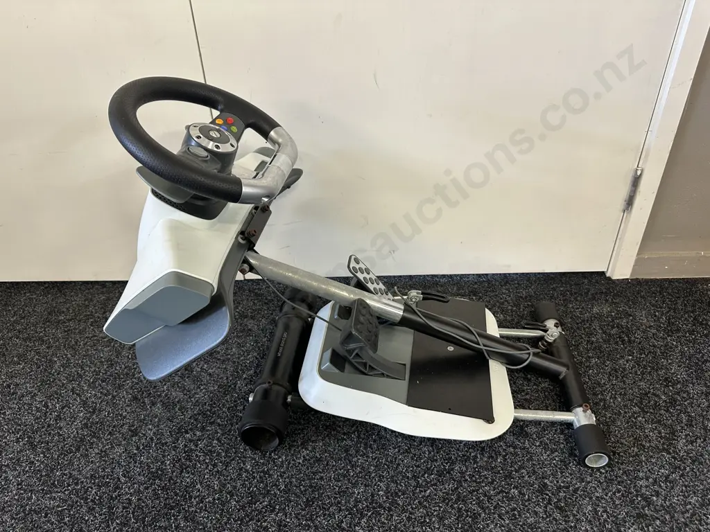 XBox 360 Racing Wheel & Wheel Stand Pro Image 1++