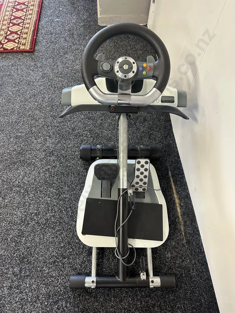 XBox 360 Racing Wheel & Wheel Stand Pro Image 1++