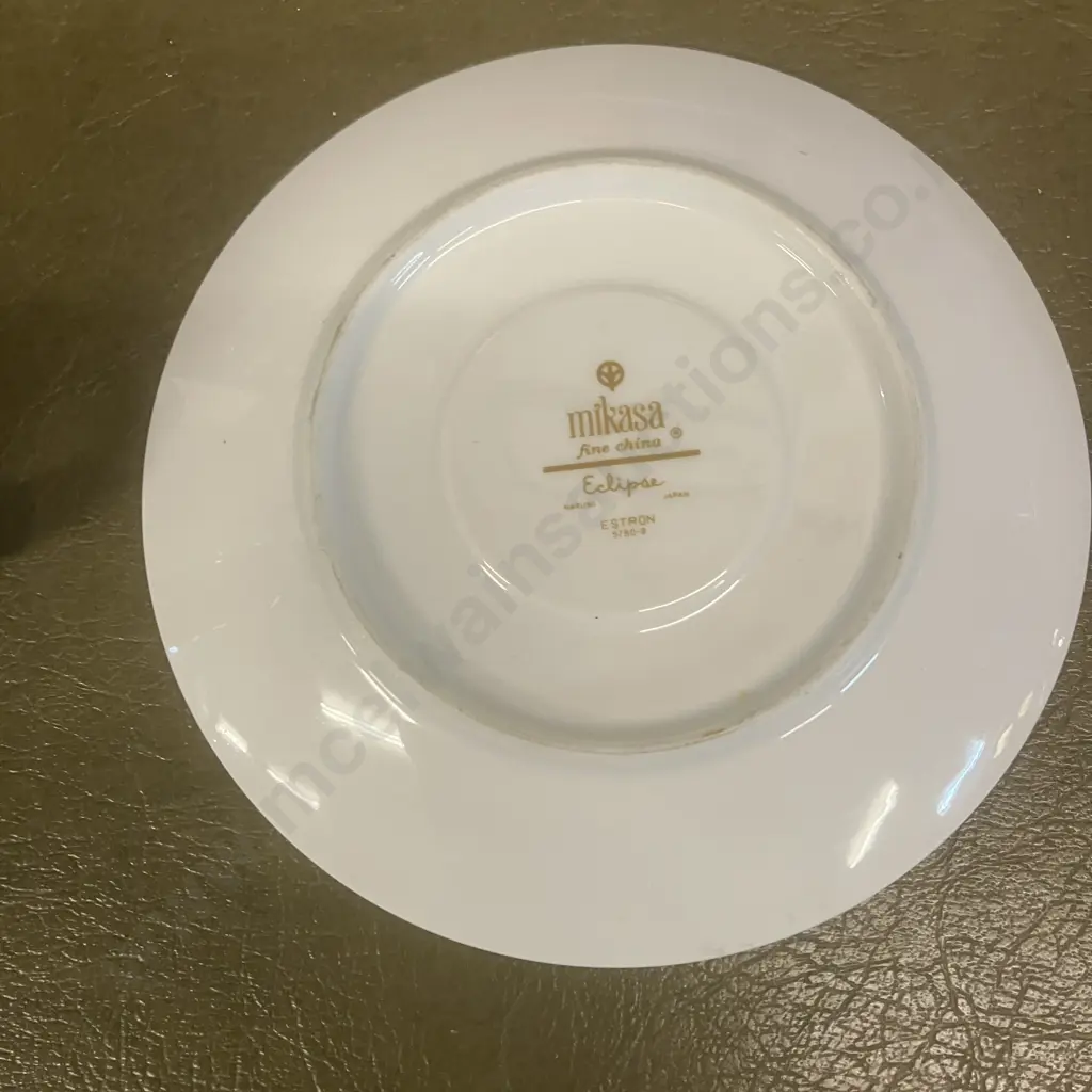 Mikasa Eclipse Ultramarine Blue Cups & Estron Saucers x 4 Image 1++