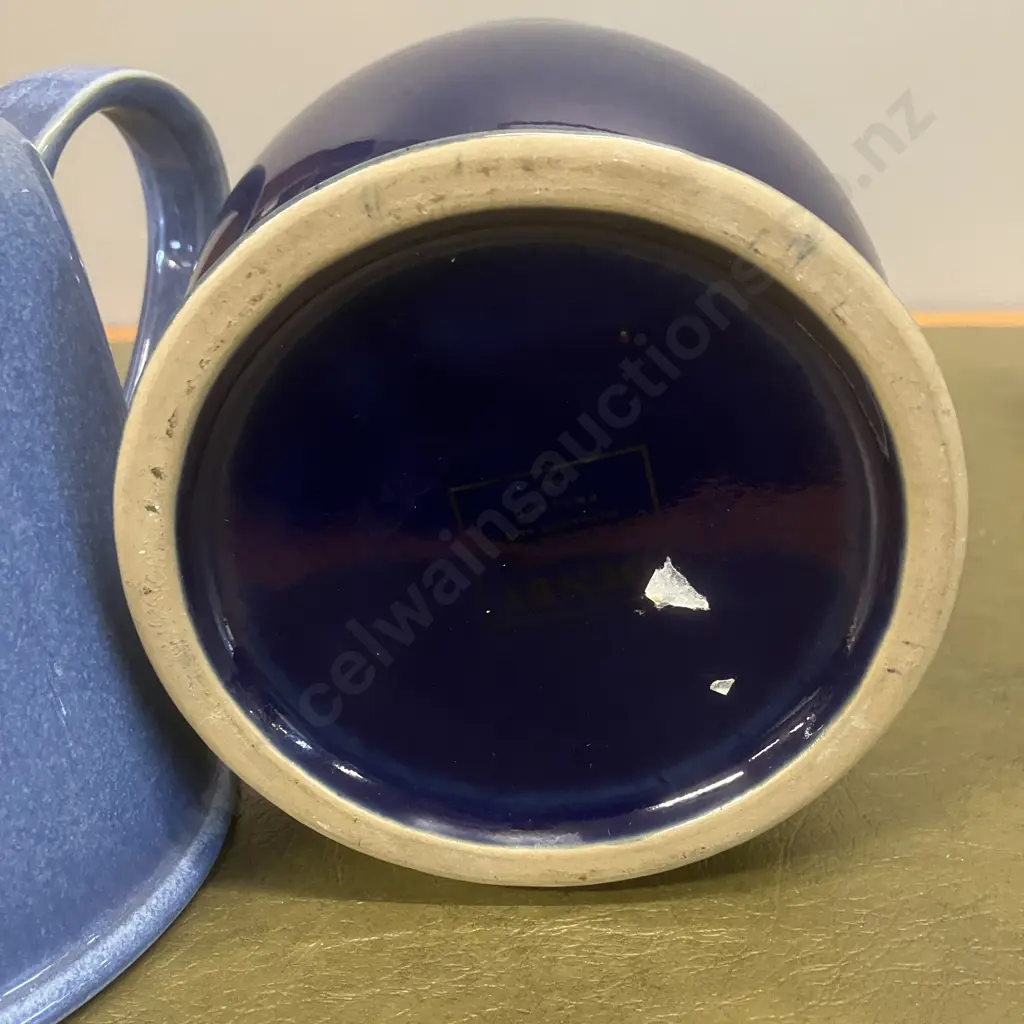 Denby Teapot & Lidded Denby Canister Image 1++