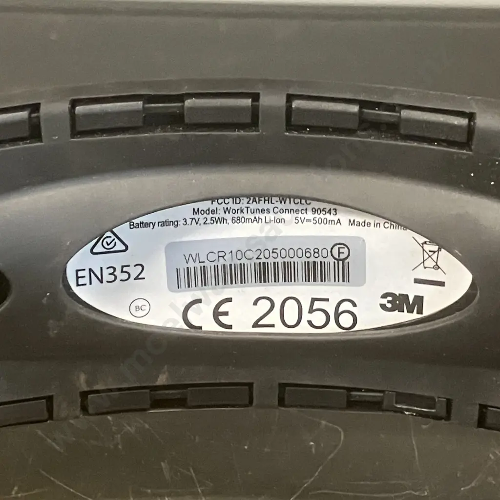 3M WorkTunes Connect Wireless Hearing Protectors Image 1++