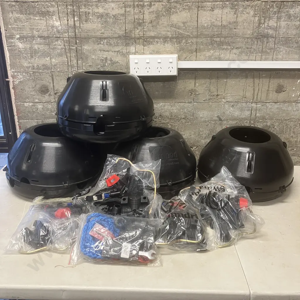 irripod Flexible Irrigation - 4 Pods, Sprinklers Etc Image 1++