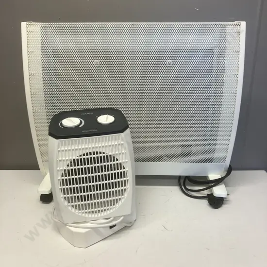 Kent Mica Panel Heater KPE216-144 & Goldair Heater FHO230