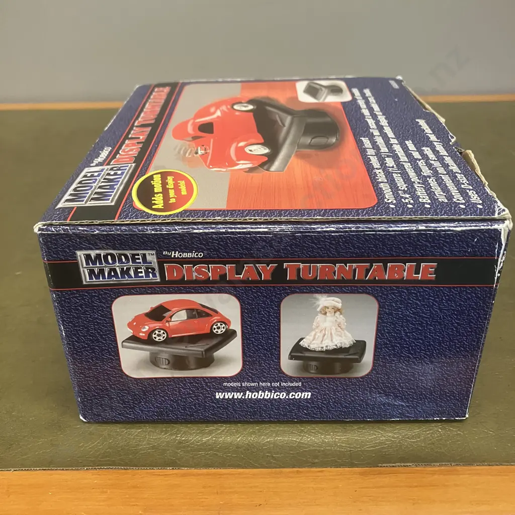 Model Maker Hobbico Display Turntable Auto Motorized for 1/24 or 1/64 Image 1++