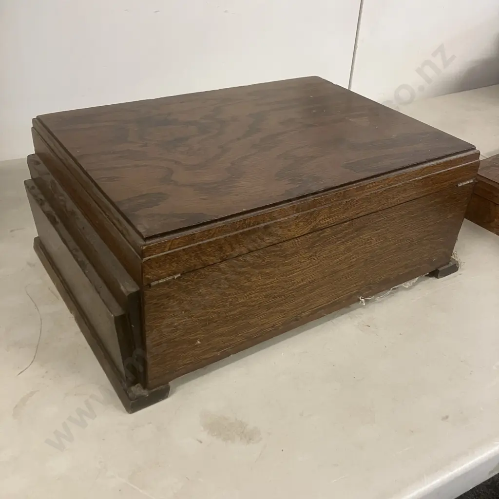 Wooden Canteen Cutlery Cases With Keys Image 1++