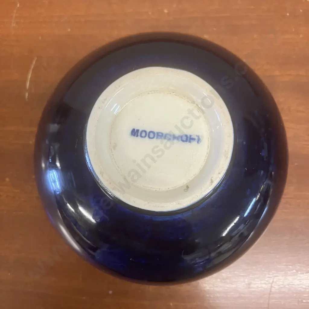 Moorcroft Pottery Spring Flowers Pattern Bowl. 5 x 11cm Image 1++