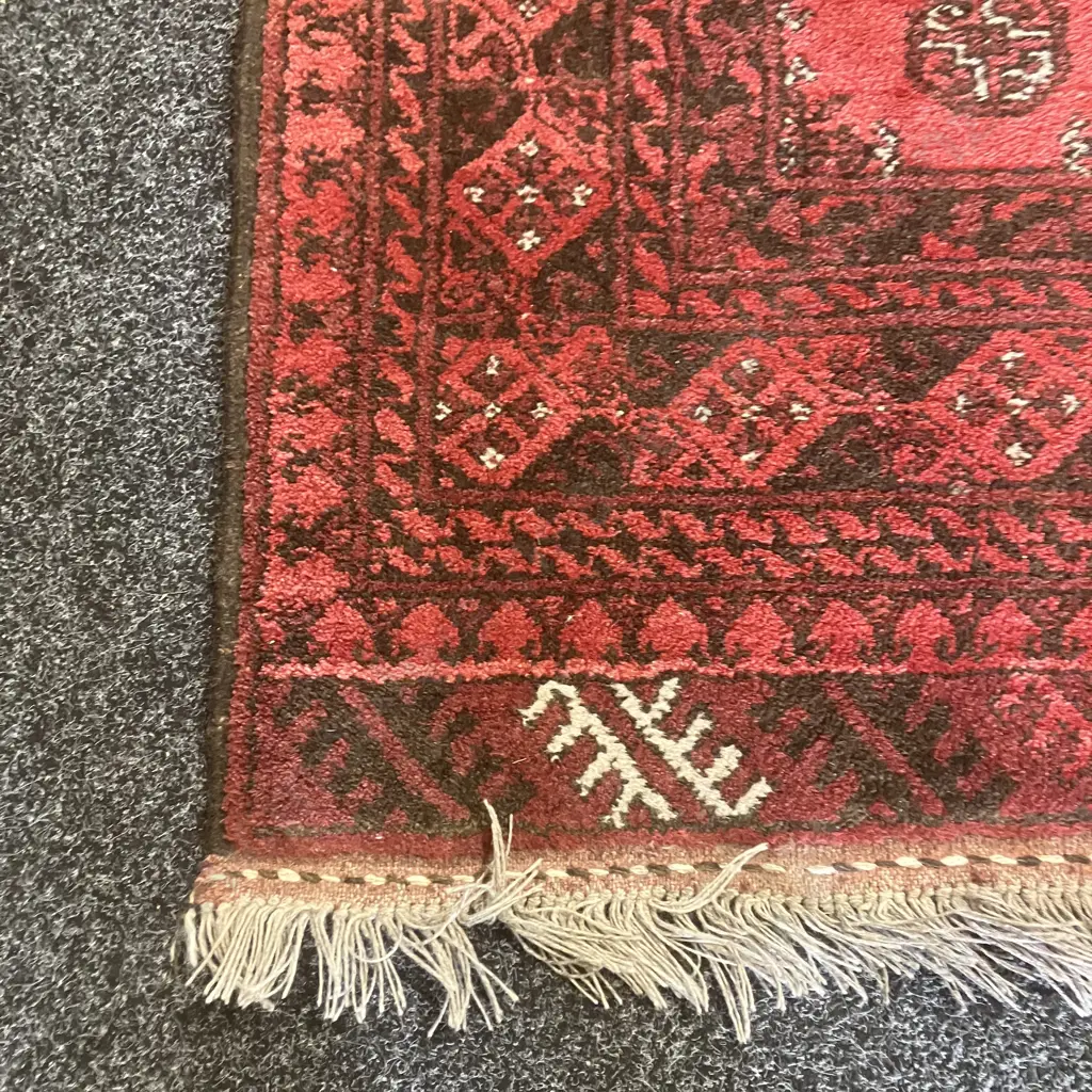 Persian Floor Runner - Reds & Blacks 196 x 104cm Image 1++