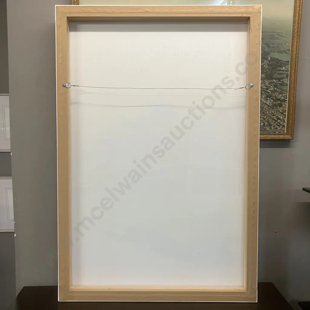 Vintage Melbourne Australia Tram Travel Poster Canvas Print. 95 x 65cm Image 1++