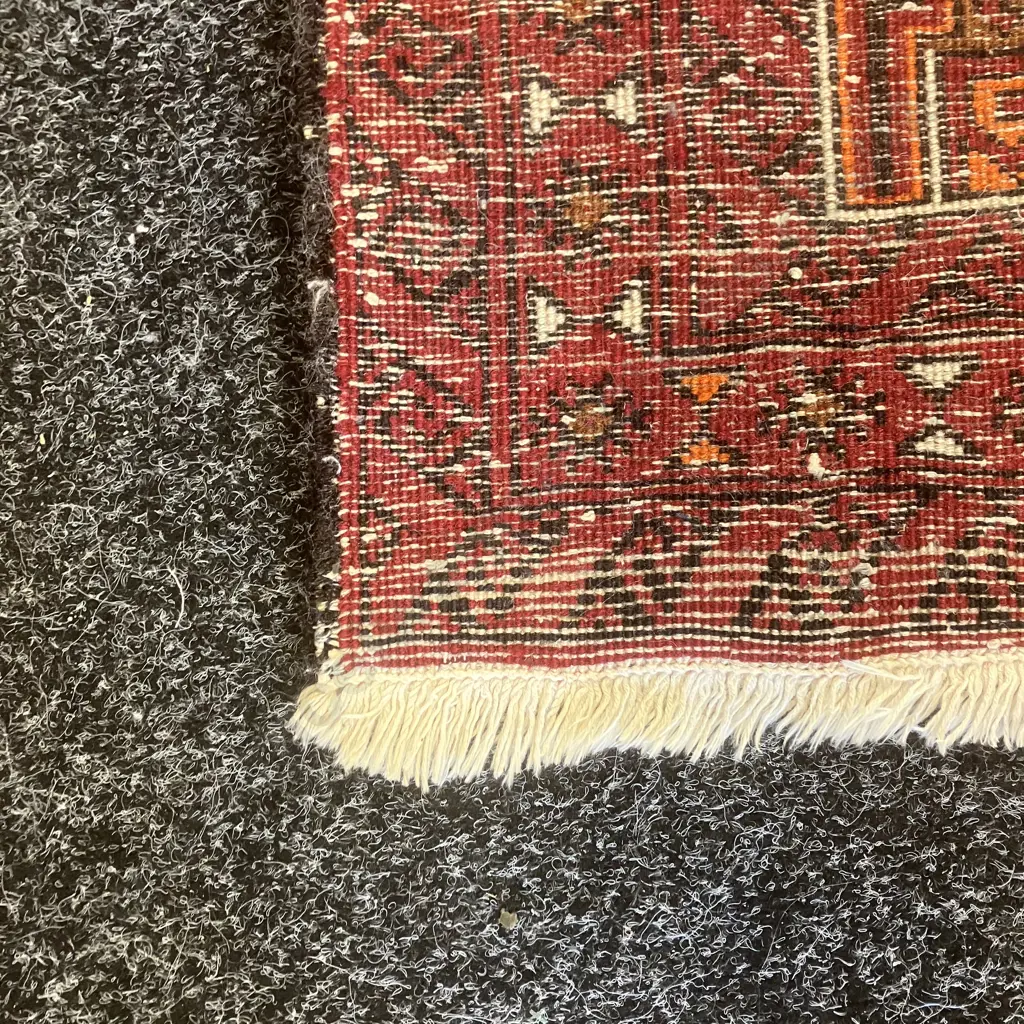 Persian Floor Runner - Reds & Blacks 200 x 59cm Image 1++