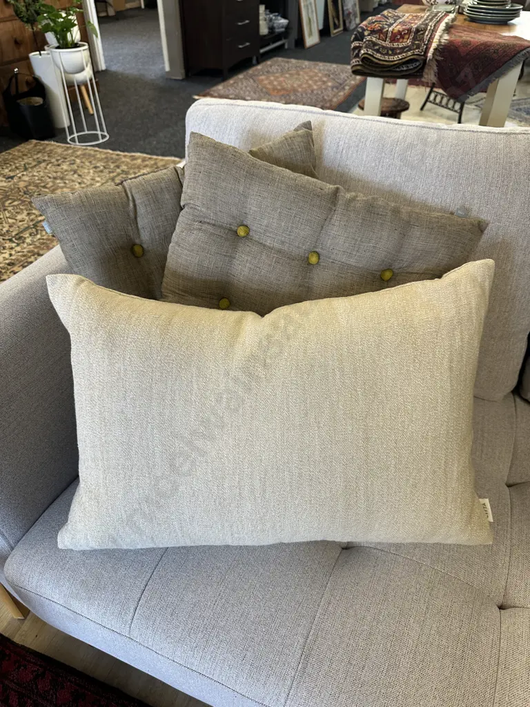 Modern Citta Design Seat Cushions x2 & Citta Design  Rectangular Cushion Image 1++