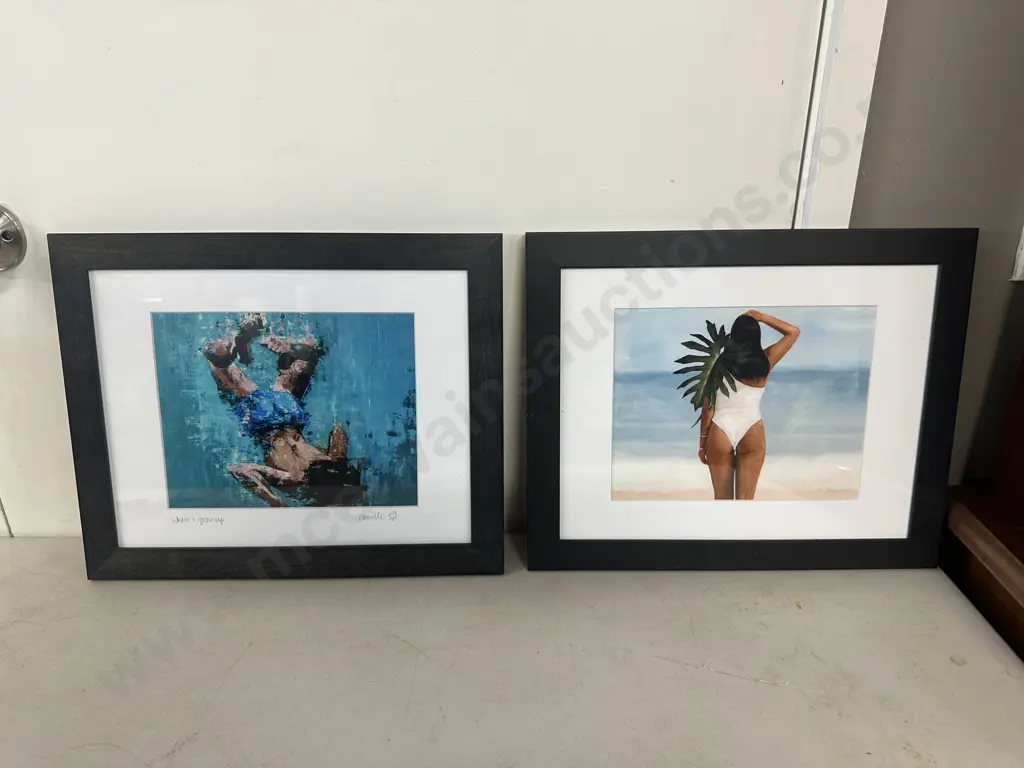 Black Framed Artwork 'When I Grow Up' & 'Aloha delyele' Image 1++