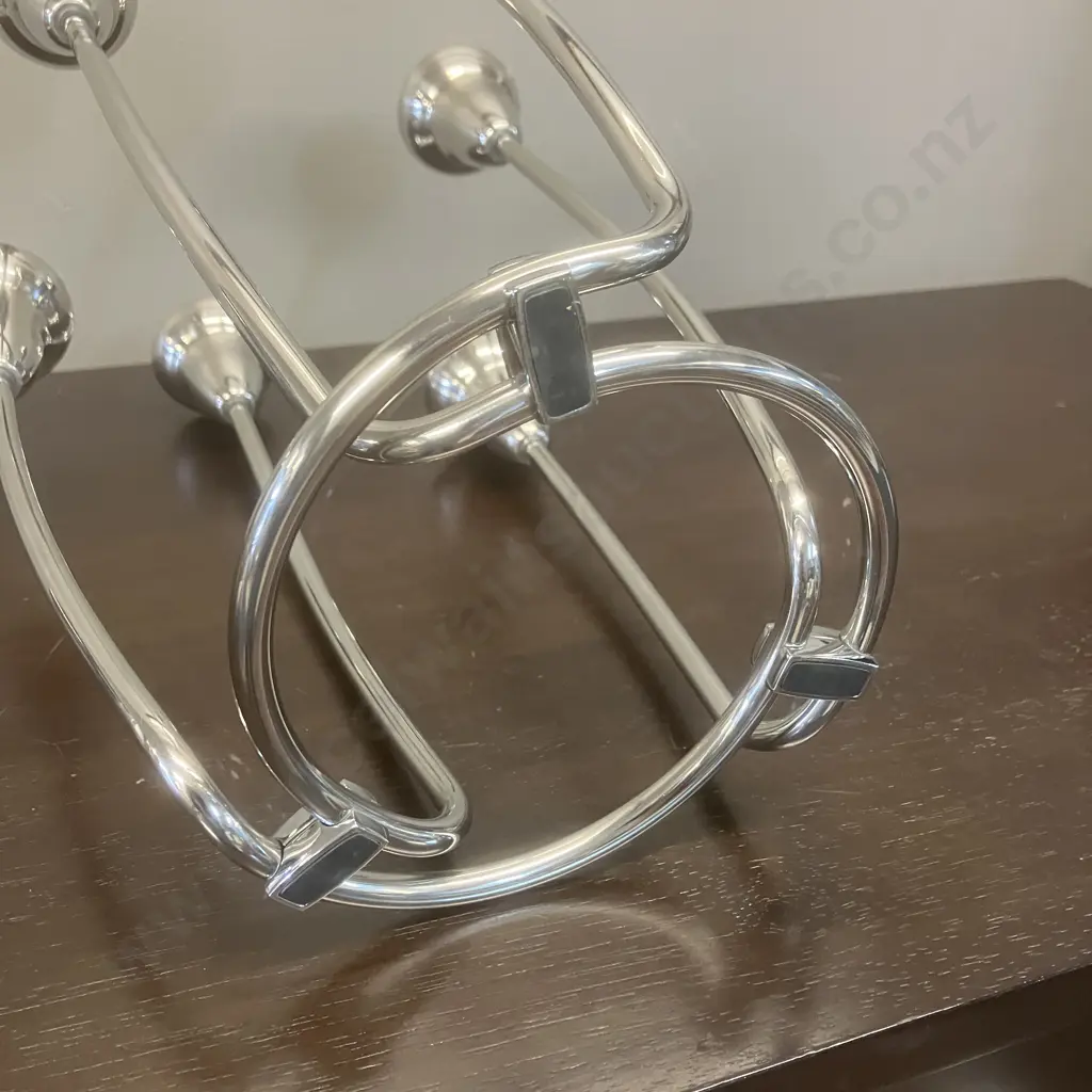 GEORG JENSEN Six-Branch Swing Candelabra. H32cm Image 1++