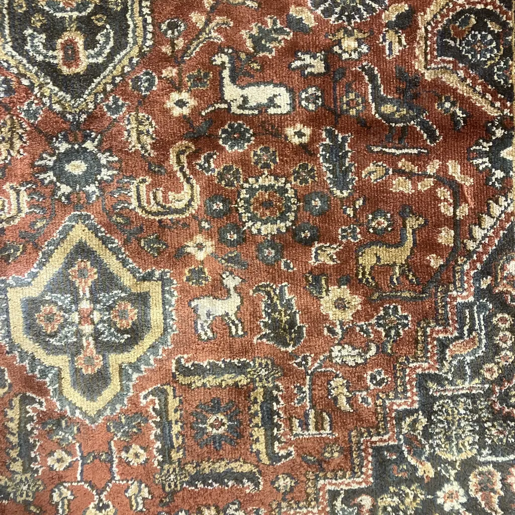 Persian Rug - Animal Patterned 150 x 83cm Image 1++
