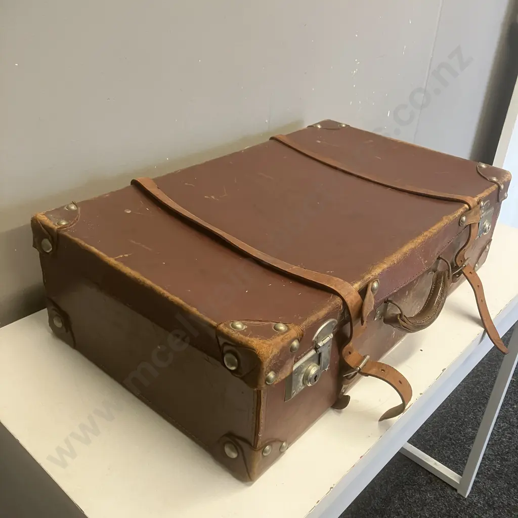 Vintage Pegasus Brand Suitcase. H19 W66 D39cm Image 1++