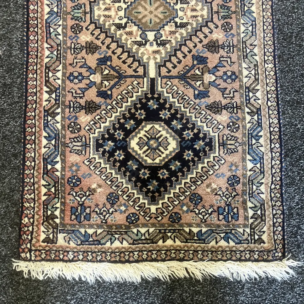 Persian Floor Runner - Browns & Blues 167 x 55cm Image 1++
