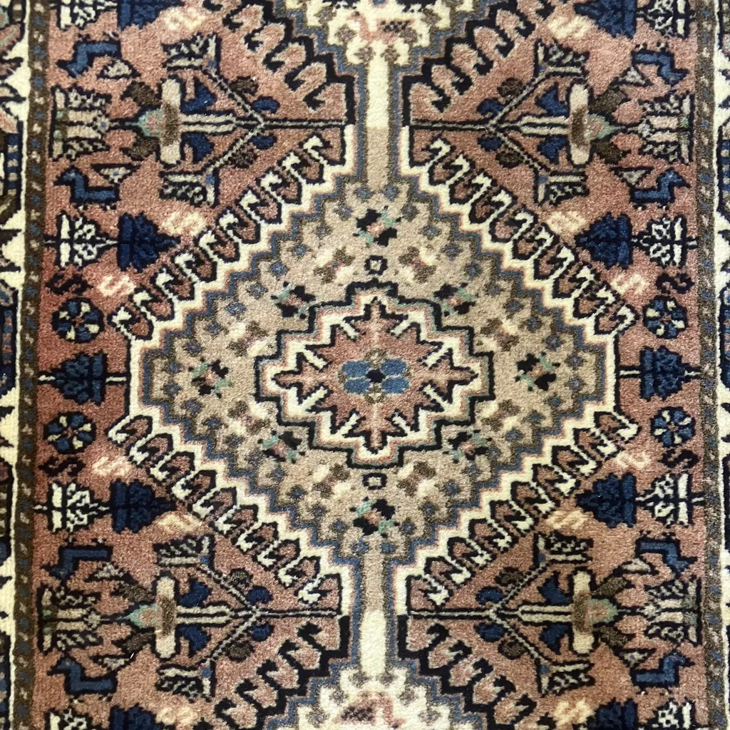Persian Floor Runner - Browns & Blues 167 x 55cm Image 1++