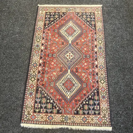 Persian Rug - Reds & Blues 134 x 79cm