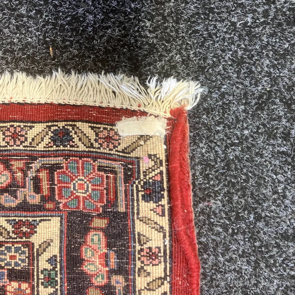 Persian Rug - Blacks, Reds & Blues 153 x 92cm Image 1++