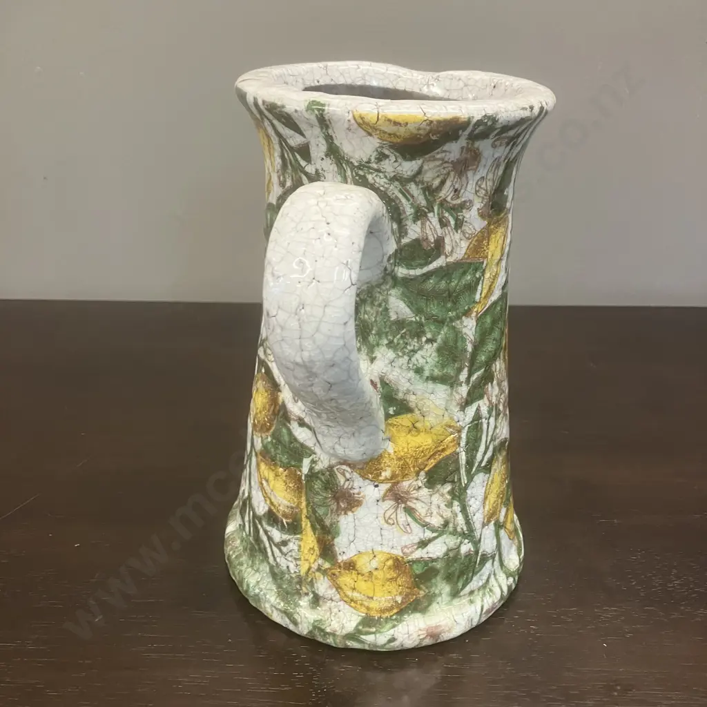 Large Decorative Lemon Jug. 23 x 15cm Image 1++