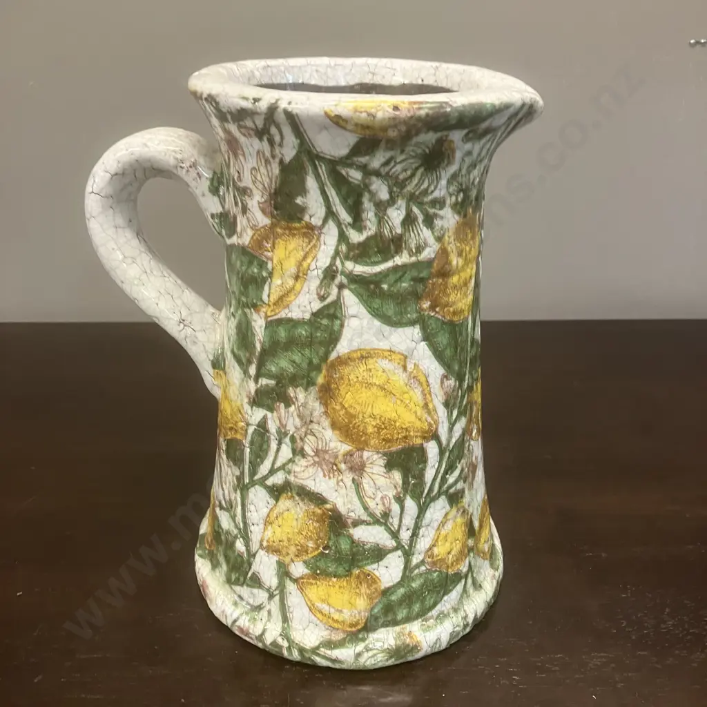 Large Decorative Lemon Jug. 23 x 15cm Image 1++