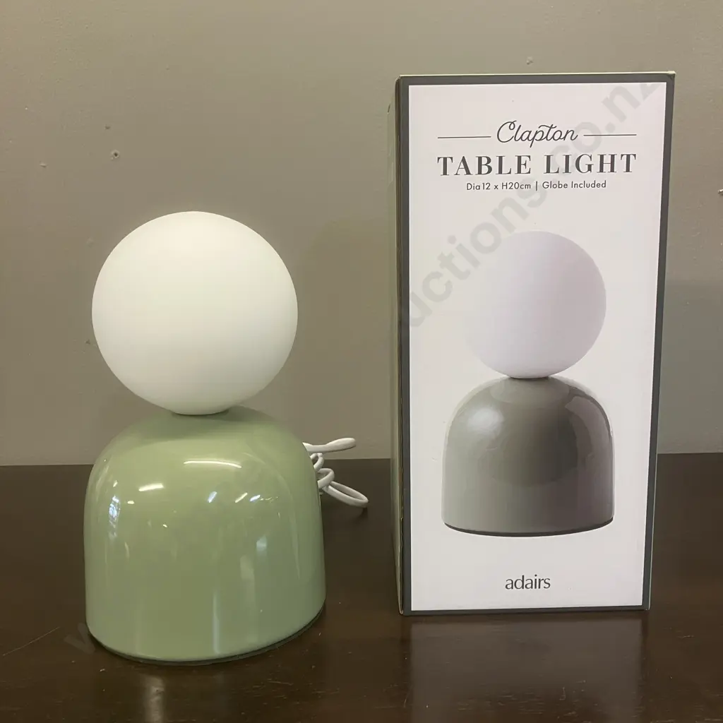 Adairs Clapton Table Lamp. 20 x 12cm, Boxed Image 1++