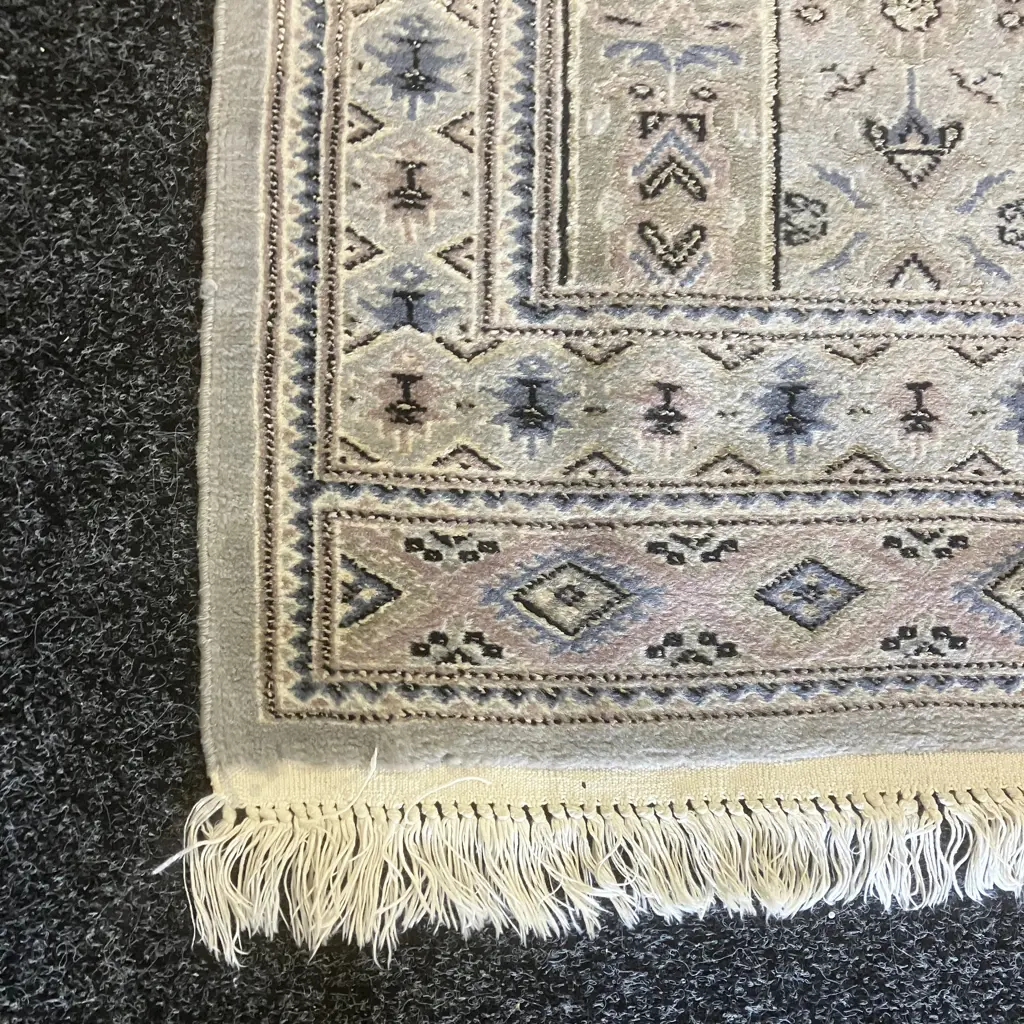 Floor Runner - Grey & Blue Tones 192 x 66cm Image 1++