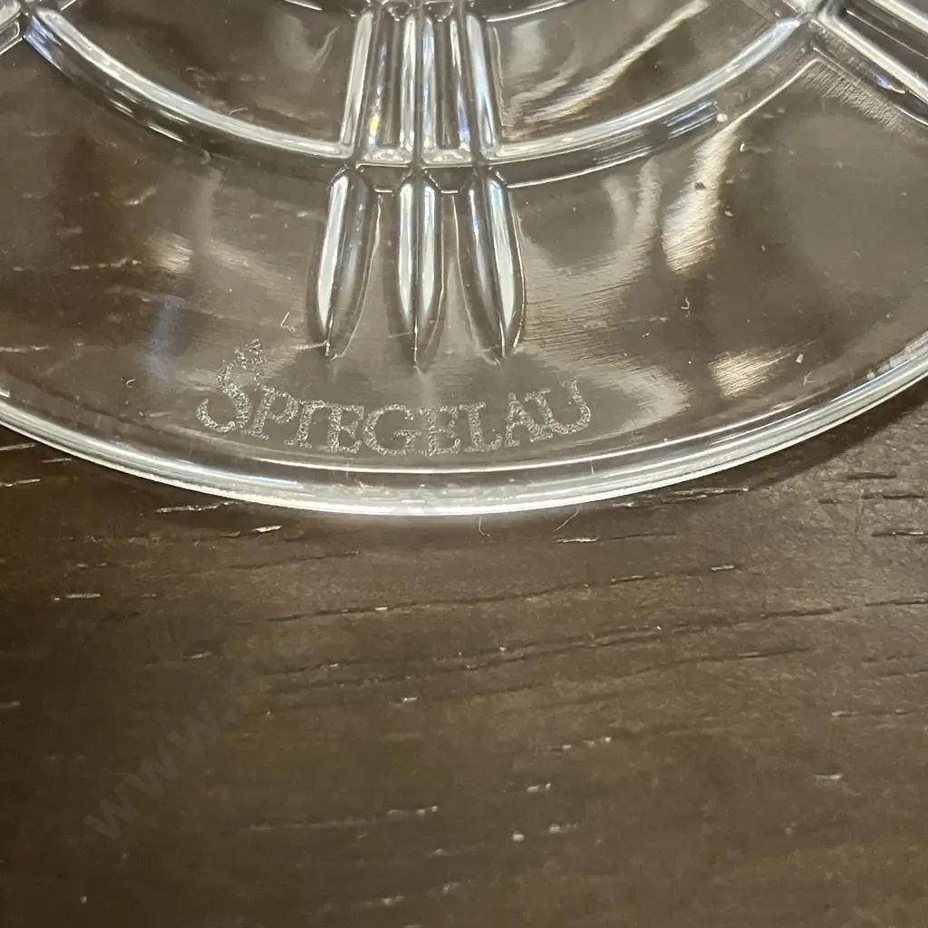 Pair of Spiegelau Crystal Champagne Coupes Image 1++