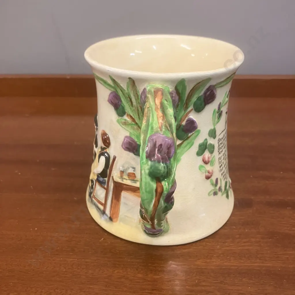 A Crown Devon Fielding's 'Auld Lang Syne' Musical Tankard Made In England - Working. H11.5cm Image 1++