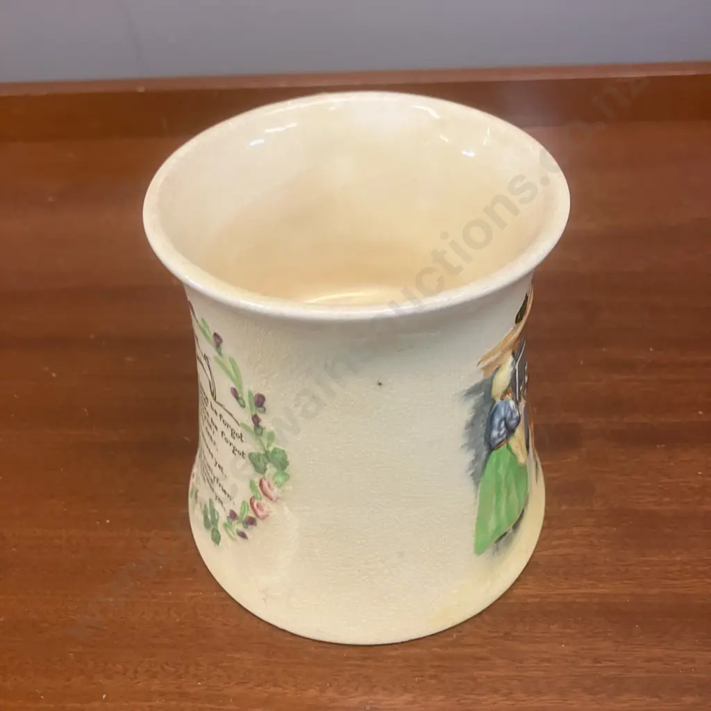 A Crown Devon Fielding's 'Auld Lang Syne' Musical Tankard Made In England - Working. H11.5cm Image 1++