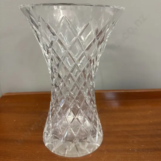 Vintage Crystal Vase H25cm.