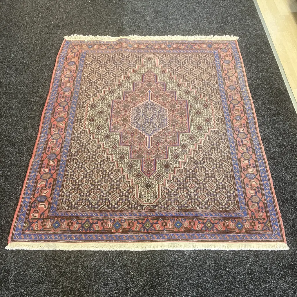 Persian Rug - Pastels, Blues & Greens 152 x 124cm Image 1++