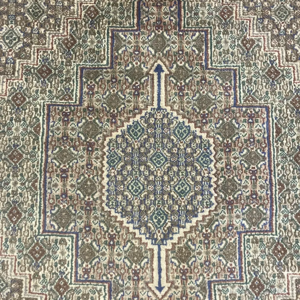 Persian Rug - Pastels, Blues & Greens 152 x 124cm Image 1++