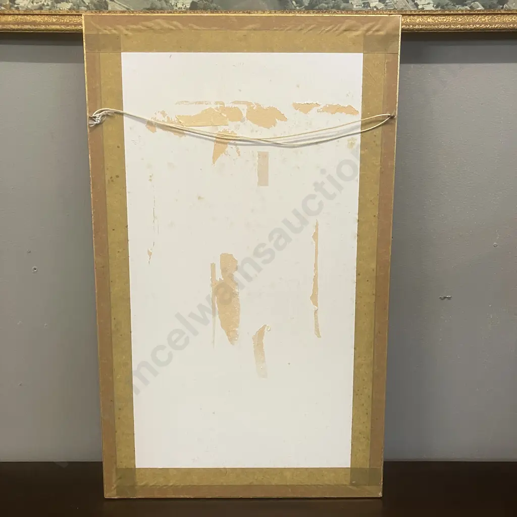 Luigi Allavena (1878-1959), Watercolour, Alley in Italian Village Signed Lower Right. 54 x 33cm Image 1++