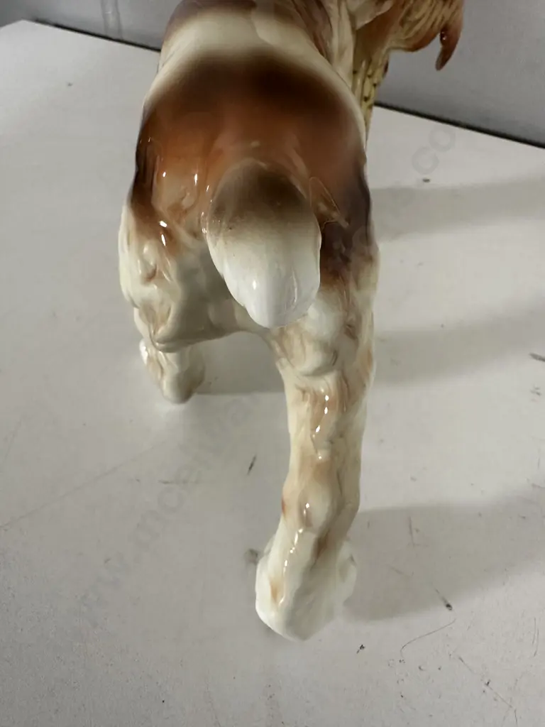 Royal Doulton Bone China Figurine Cocker Spaniel With Pheasant H18,W28cm. Image 1++