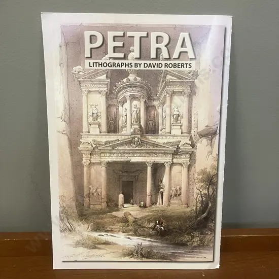 Petra Lithographs by David Roberts - Set of 9 Art Prints. 29.5 x 21cm