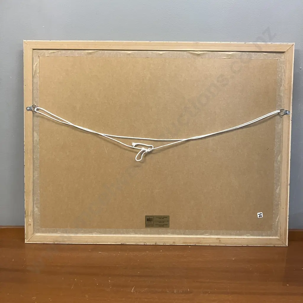 John Charles Moody Original Watercolour - Welbeck Abbey. Signed. 51 x 67cm Image 1++